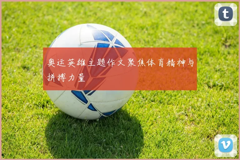 奥运英雄主题作文聚焦体育精神与拼搏力量