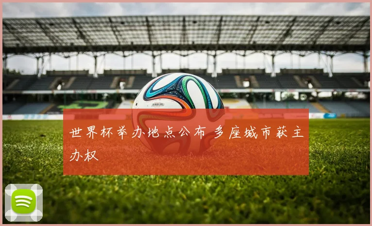 世界杯举办地点公布 多座城市获主办权