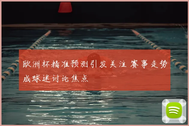 欧洲杯精准预测引发关注 赛事走势成球迷讨论焦点