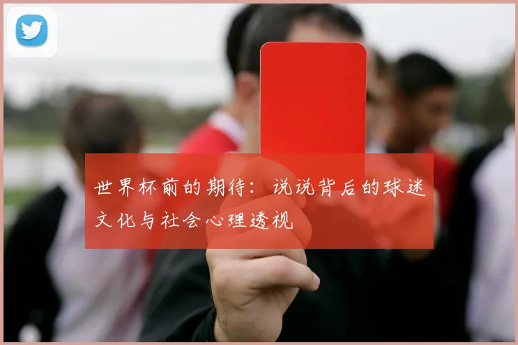世界杯前的期待:说说背后的球迷文化与社会心理透视