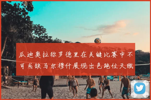 瓜迪奥拉称罗德里在关键比赛中不可或缺马尔穆什展现出色跑位天赋
